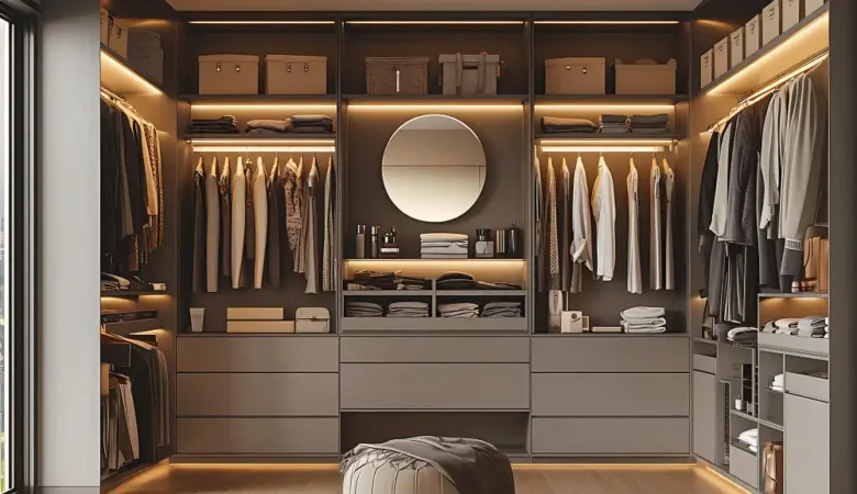 Dressing sur mesure en Tunisie : comment concevoir un espace élégant, fonctionnel et durable ?