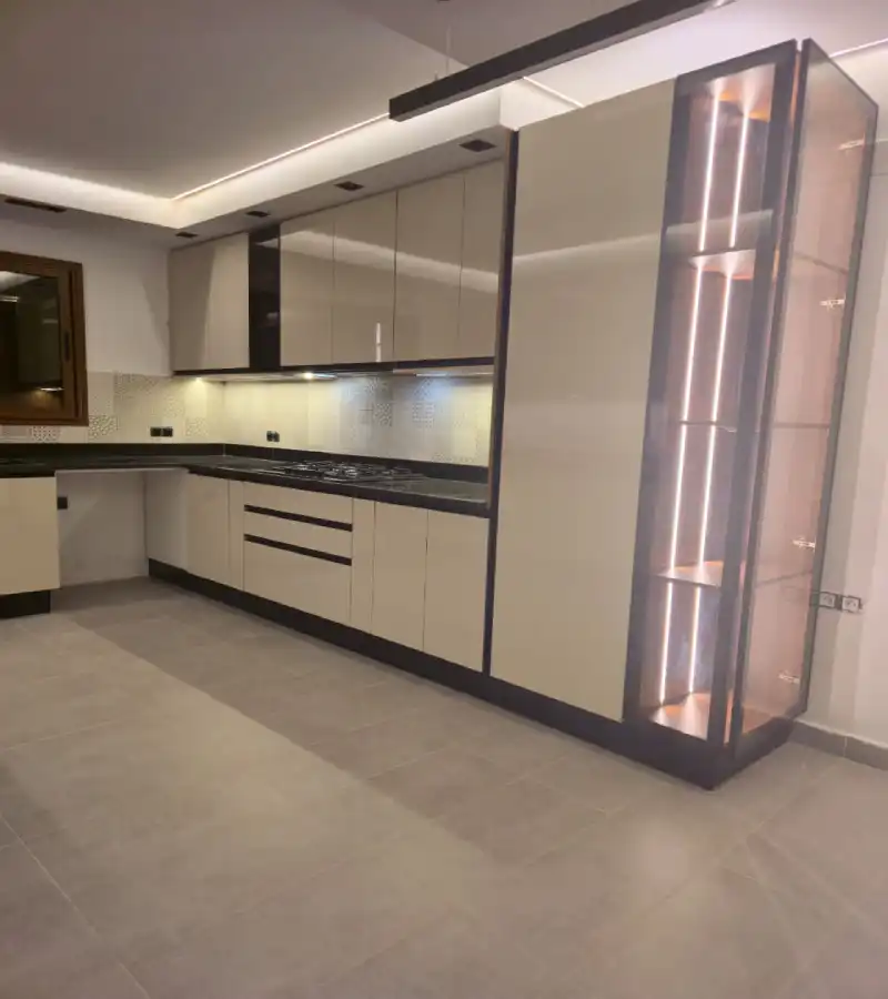 Cuisine Scandinave – Bois clair + Blanc Mat